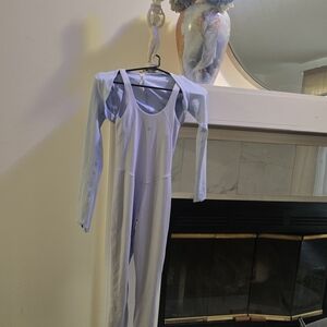 Light Blue Women's Lulemon Jumpsuit, And Cropped firm price